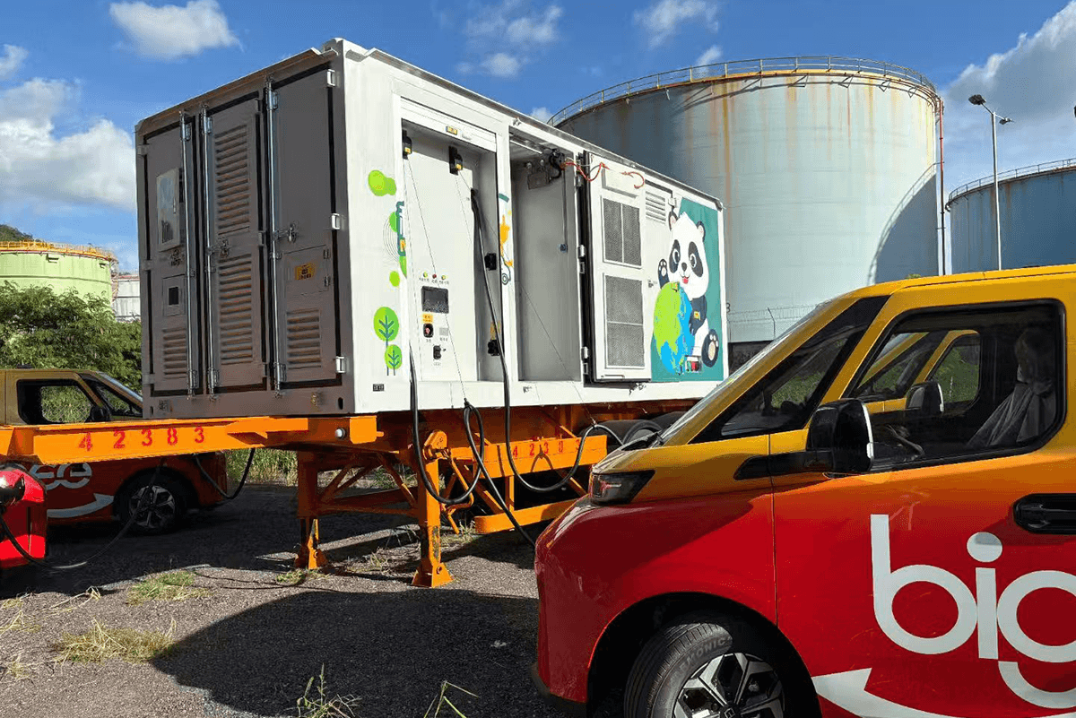 A Real-World Case: 1000kWh Battery-Buffered EV Charging Station with 4-Gun 480kW Liquid-Cooled DC Fast Charging