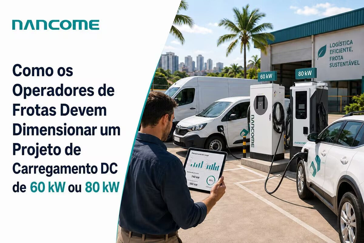 Como Dimensionar um Projeto de Recarga DC para uma Frota Elétrica no Brasil