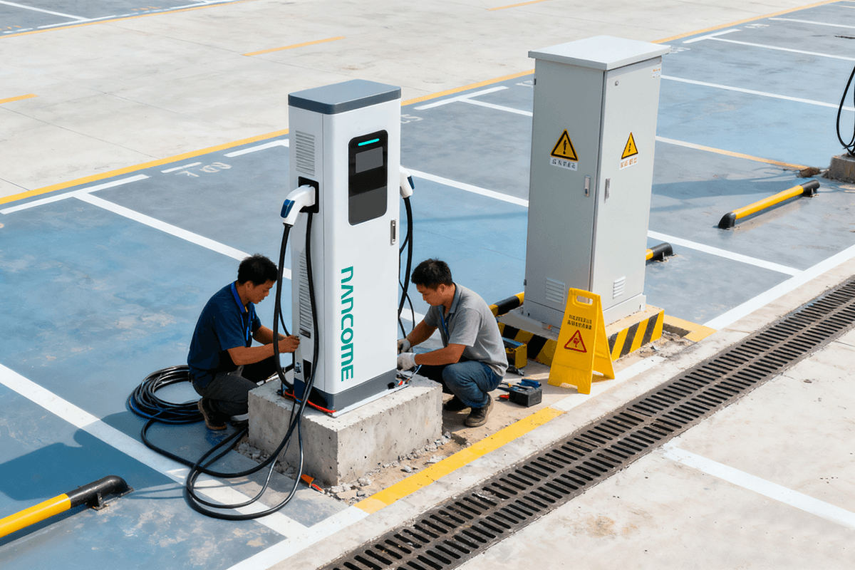 Installation Preparation Guide for EV Fast Chargers and Commercial Charging Stations