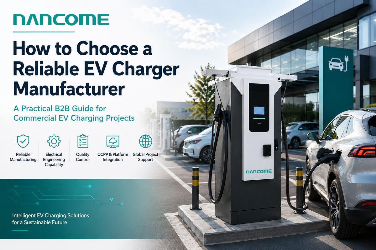 How to Choose a Reliable EV Charger Manufacturer