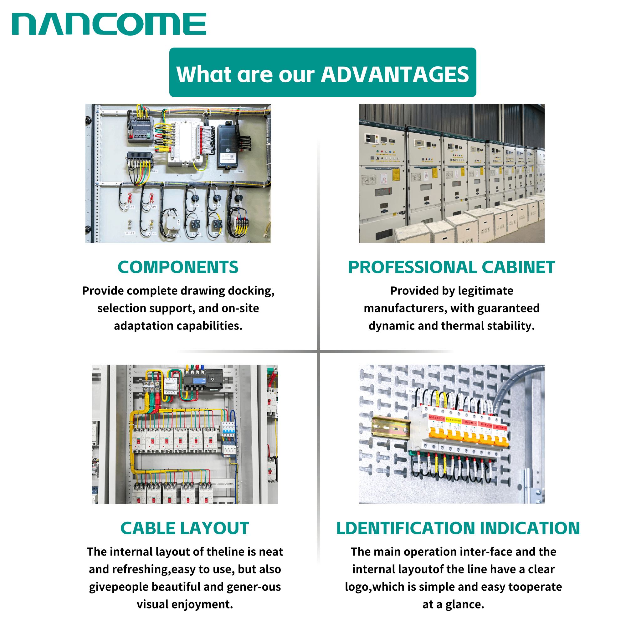 Nancome Distribution Cabinet with Modular Compartment Design