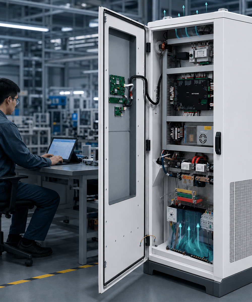 DC_Charger_Thermal_Test_Factory_Workshop