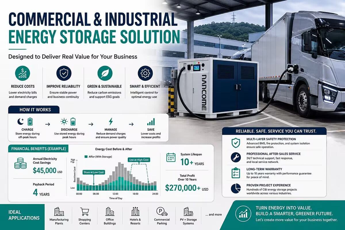 How Should Commercial and Industrial Energy Storage Solutions Be Designed to Make Customers Say “Wow”?