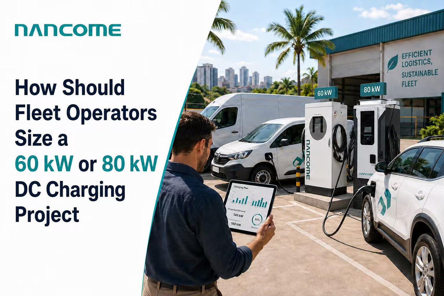 How to Size a DC Charging Project for an Electric Fleet in Brazil