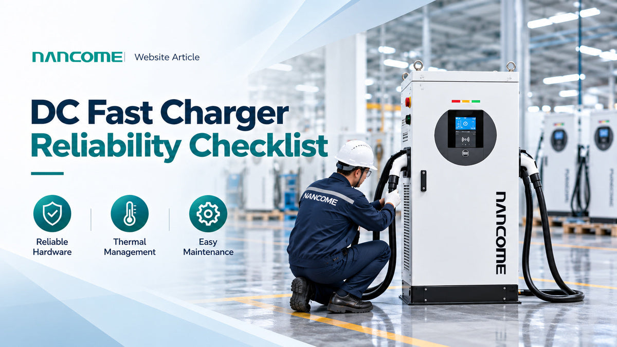 DC Fast Charger Reliability Checklist: What Commercial Charging Operators Should Evaluate Before Purchase