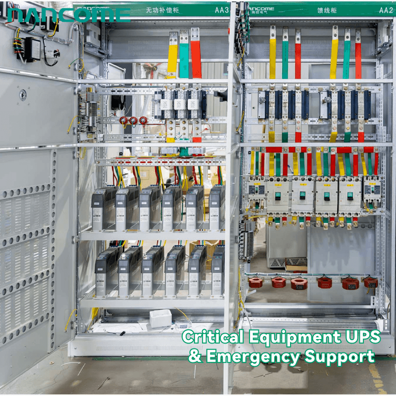Nancome 380V Drawer Feeder Cabinet Heat-Dissipating Incoming Cable Panel for Textile Factory